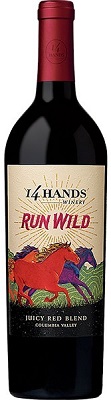 14 Hands Red Blend Run Wild 750ml