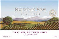 Mountain View White Zinfandel 2018 750ml