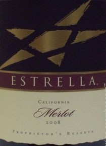 Estrella River Winery Merlot Proprietors Reserve 1.5Ltr