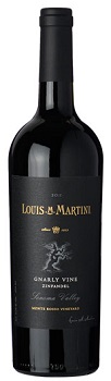 Louis M. Martini Zinfandel Gnarly Vine Monte Rosso Vineyard 750ml