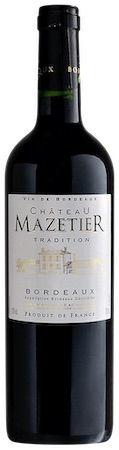 Chateau Mazetier Bordeaux Tradition 2018 750ml